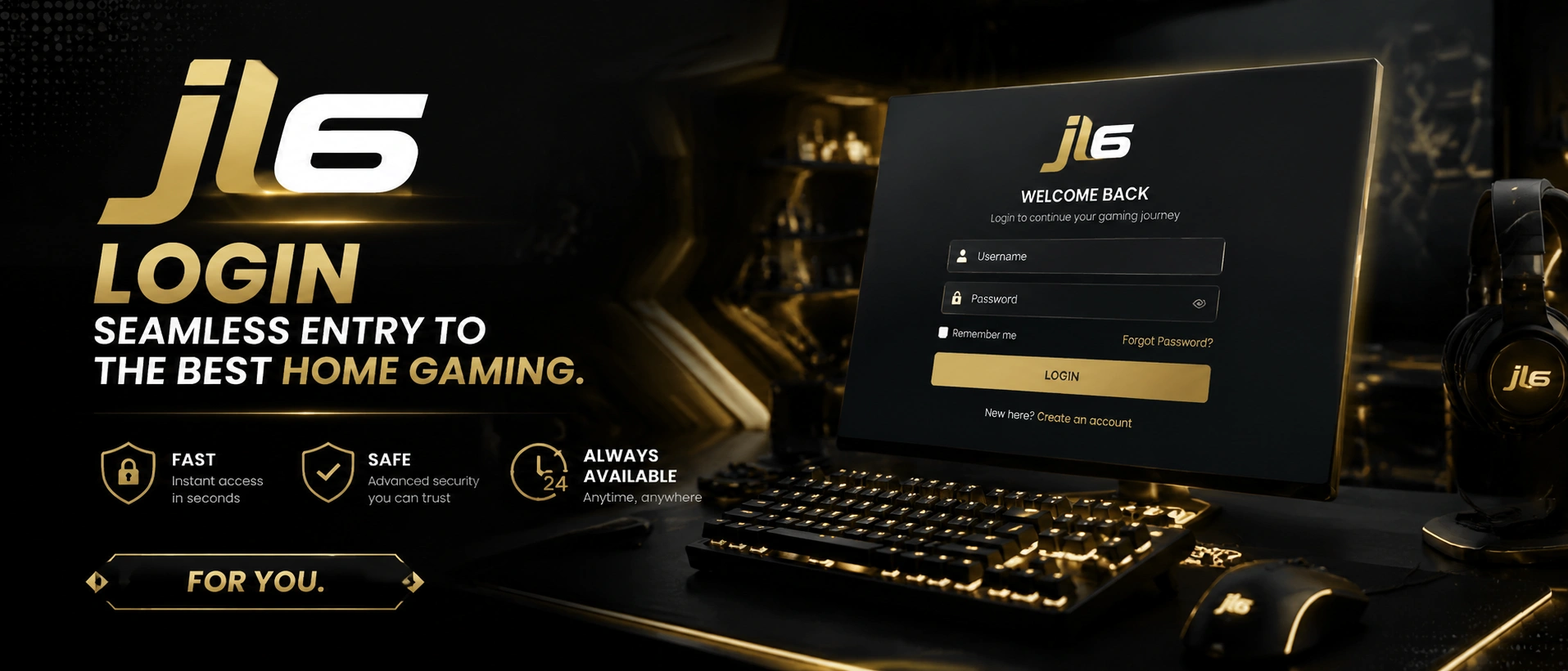 JL6 Philippines casino homepage visual